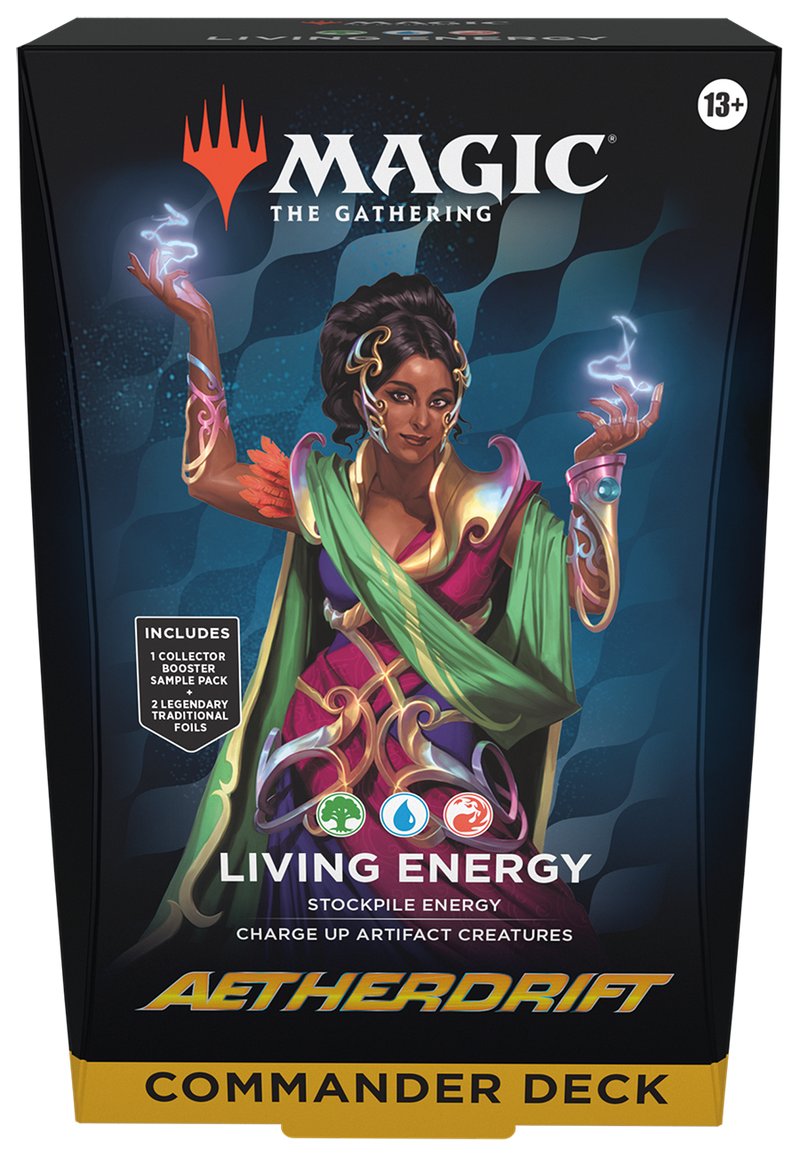 Magic The Gathering - Aetherdrift Living Energy - Commander Deck