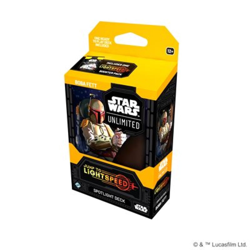 Star Wars Unlimited - Jump To Light Speed - Spotlight Deck (Boba Fett)