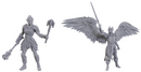 Dungeons & Dragons - Dame Aylin & Minthara - Mini Figurine (Unpainted)