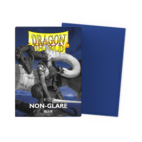 Dragon Shield - Standard Matte Non-Glare Sleeves - Blue (100)