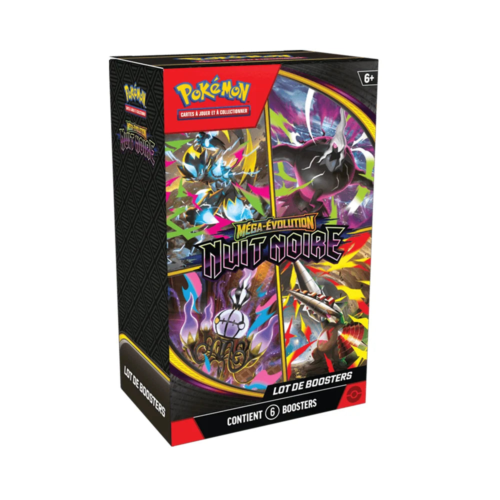 Pokémon - Nuit Noire - Lot De Boosters (Français)