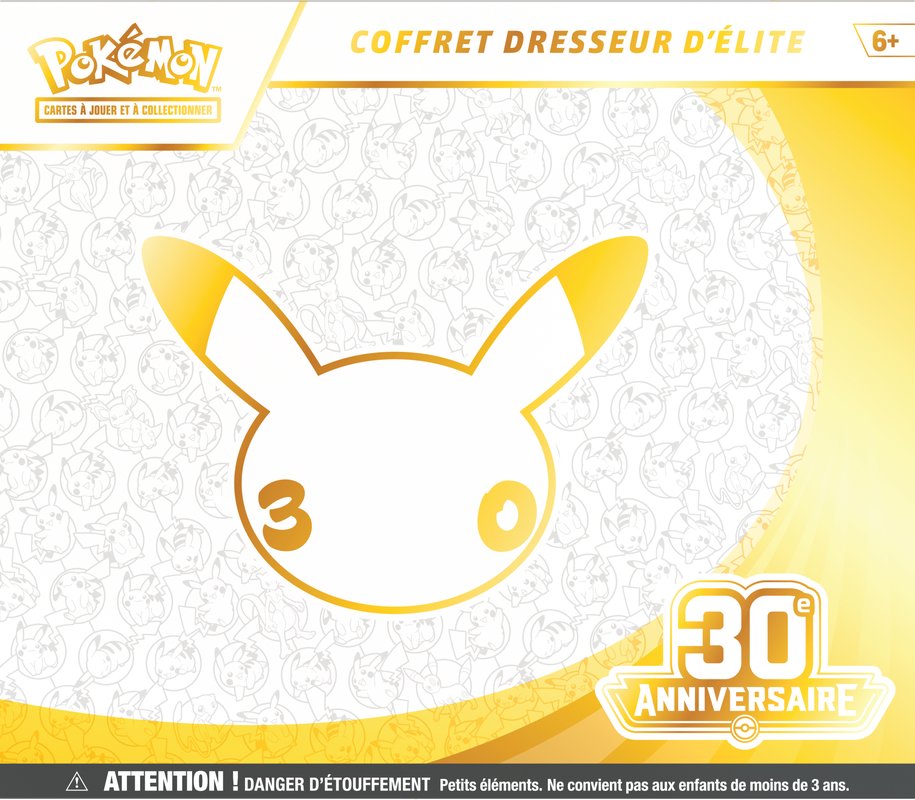 Pokémon - 30e Anniversaire - Coffret Dresseur D'élite (Français)