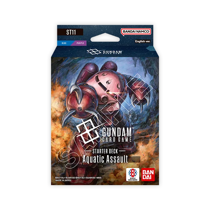 *Pre-Order* Gundam Card Game - Aquatic Assault ST11 - Starter Deck