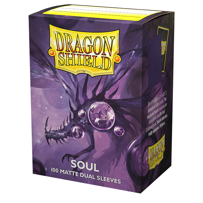 Dragon Shield - Standard Matte Dual Sleeves - Soul (100)