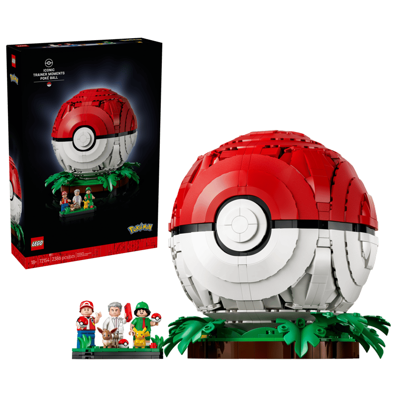 LEGO® Pokémon Iconic Trainer Moments Poké Ball Set 72154