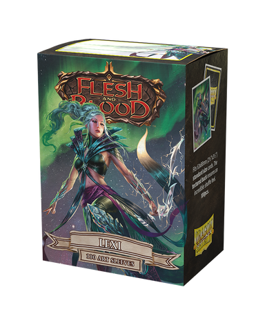 Dragon Shield - Standard Matte Flesh And Blood Art Sleeves - Lexi (100)