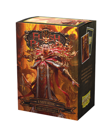 Dragon Shield - Standard Matte Flesh And Blood Art Sleeves - Emperor (100)