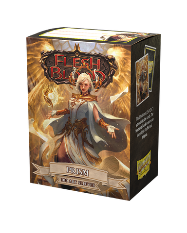 Dragon Shield - Standard Matte Flesh And Blood Art Sleeves - Prism (100)