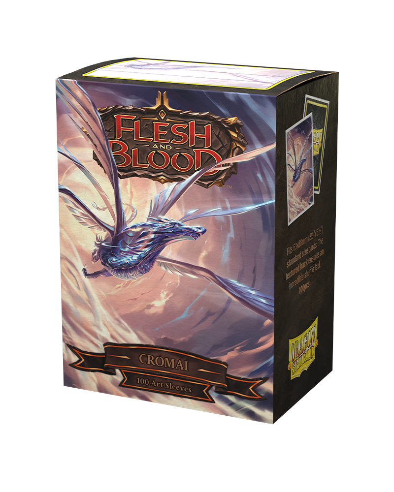 Dragon Shield - Standard Matte Flesh And Blood Art Sleeves - Cromai (100)