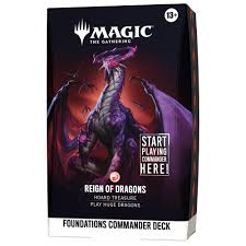 *Pre-Order* Magic The Gathering - Foundations - Commander Deck (Reign of Dragons)
