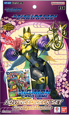 Digimon - Amethyst Mandala - ST22 Advanced Deck Set