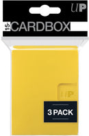 Ultra Pro - Card Box 15+ - (Choose Your color)
