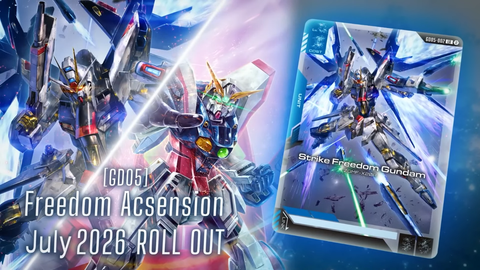 *Pre-Order* Gundam Card Game - Freedom Ascension GD05 - Booster Box