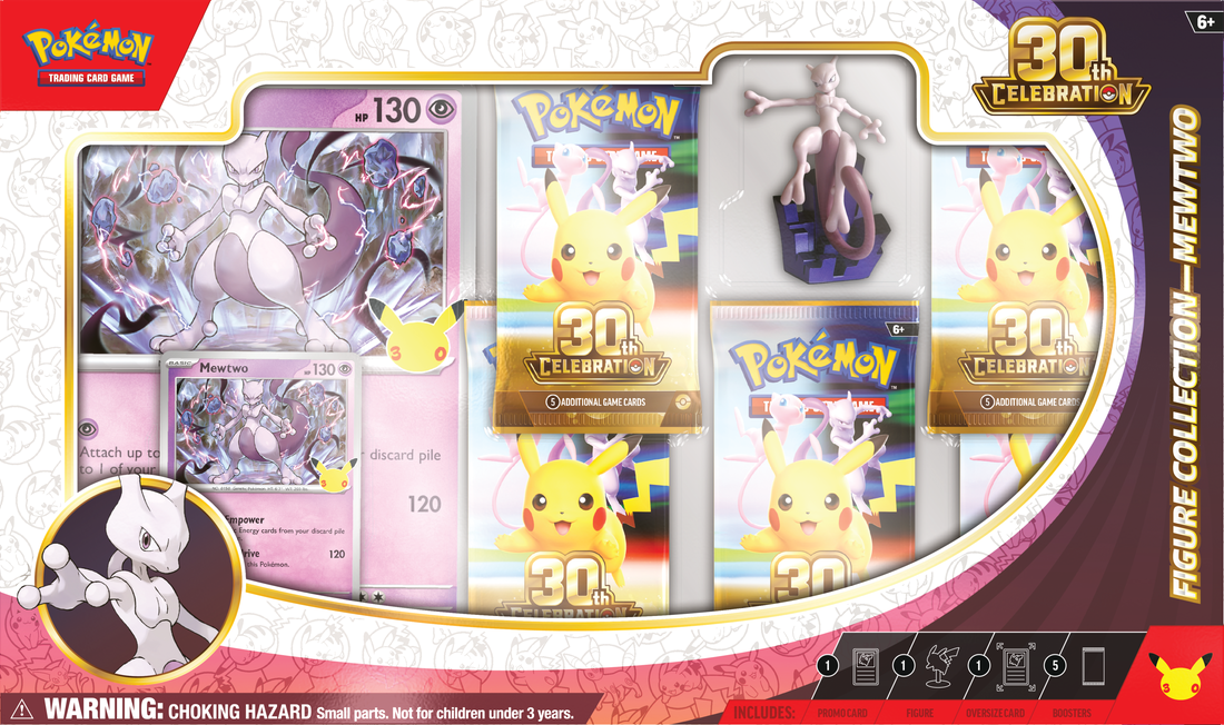 *Pre-Order* Pokémon - 30th Celebration - Mewtwo Figure Collection