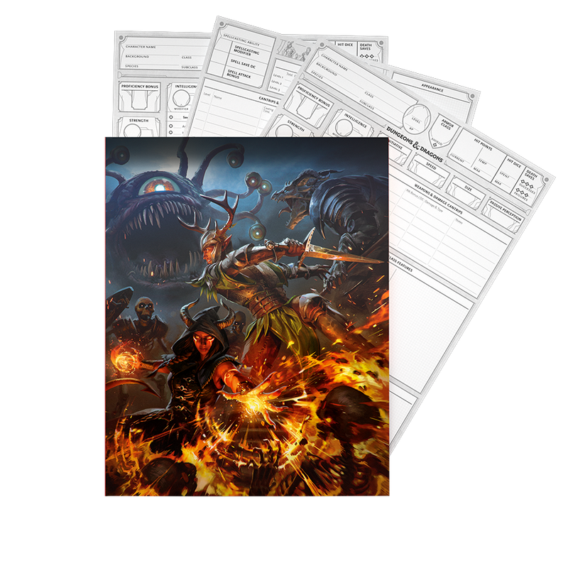 Dungeons & Dragons - Character Sheets 2024