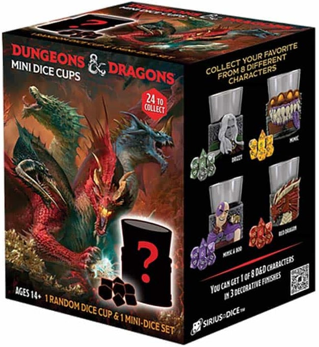 Dungeons & Dragons - Mini Dice Cups  - Series 2 (Random)