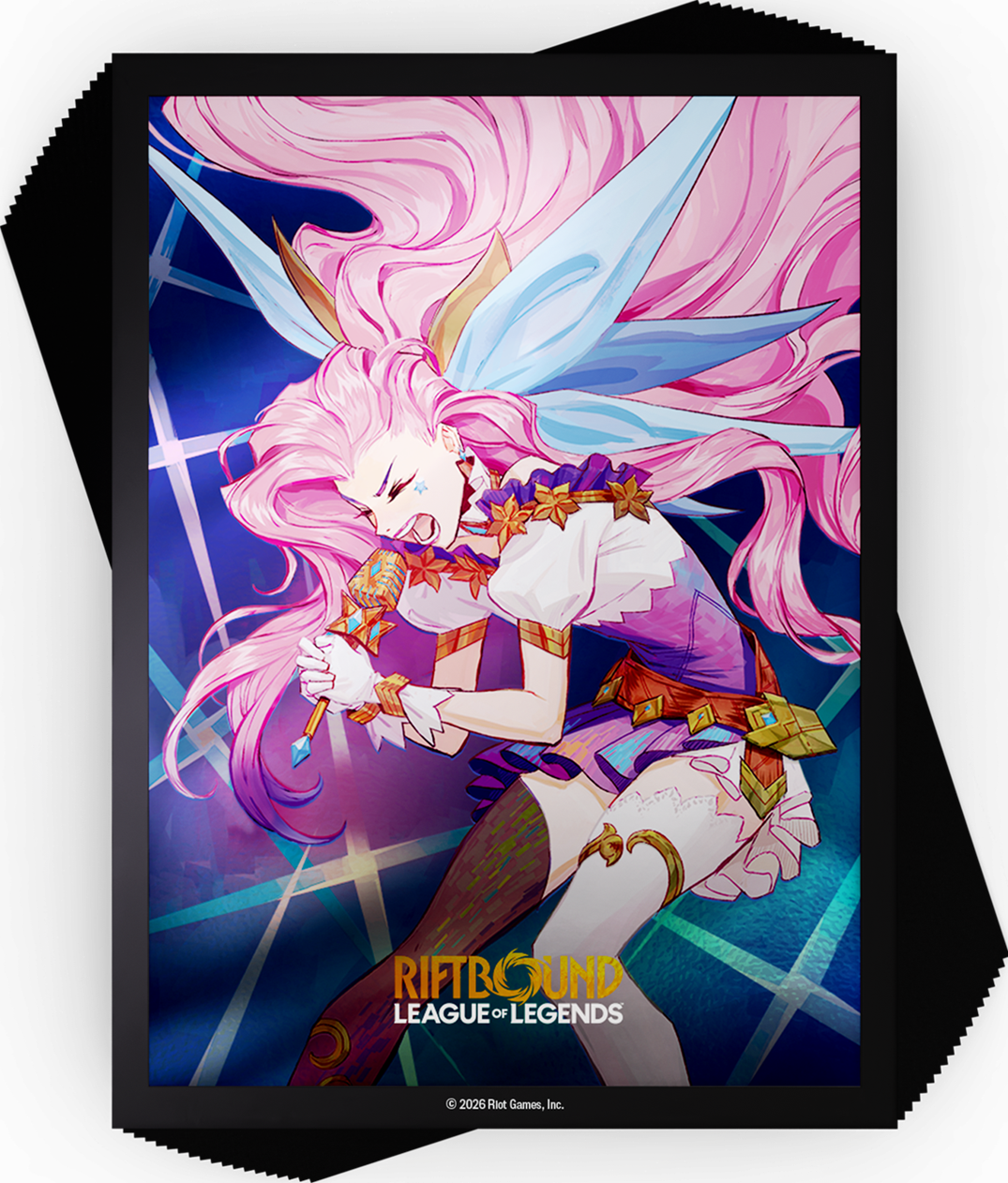 League Of Legends - Riftbound Radiance - Seraphine - Art Sleeves (100)