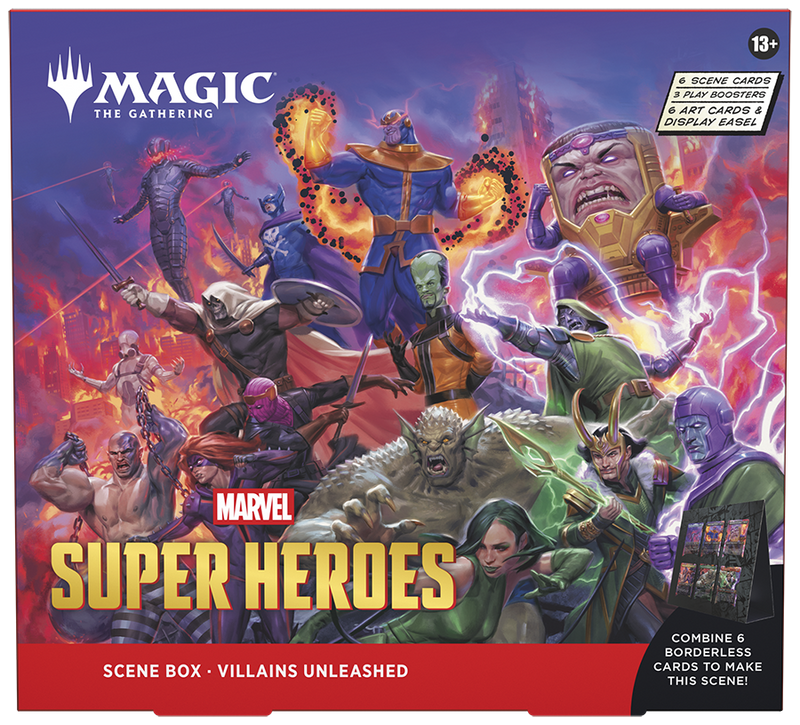 *Pre-Order* Magic The Gathering - Marvel Super Heroes - Villains Unleashed Scene Box