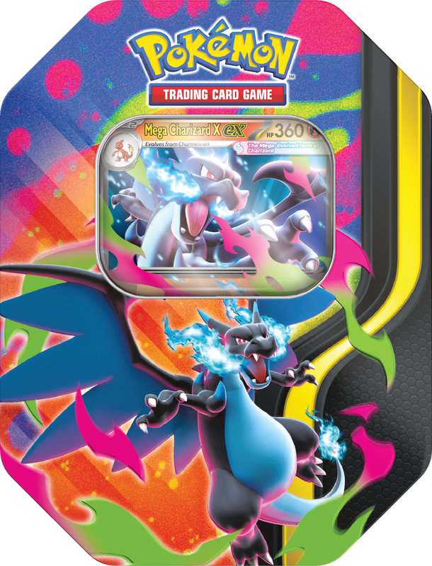 Pokémon - Mega Charizard Tin - Mega Charizard X