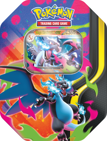 Pokémon - Mega Charizard Tin - Mega Charizard X