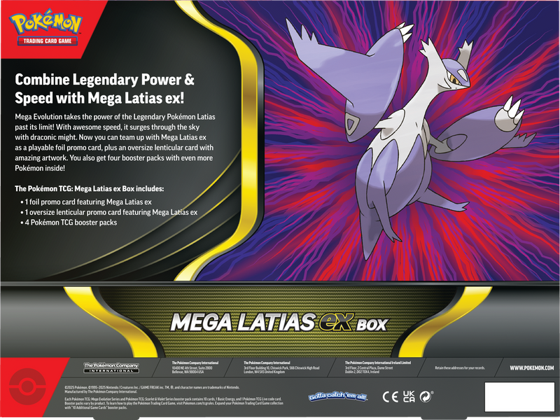Pokémon - Mega Latias ex - Collection Box