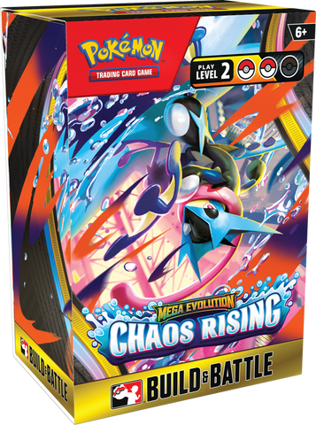 *Pre-Order* Pokémon - Mega Evolution: Chaos Rising - Build & Battle Box