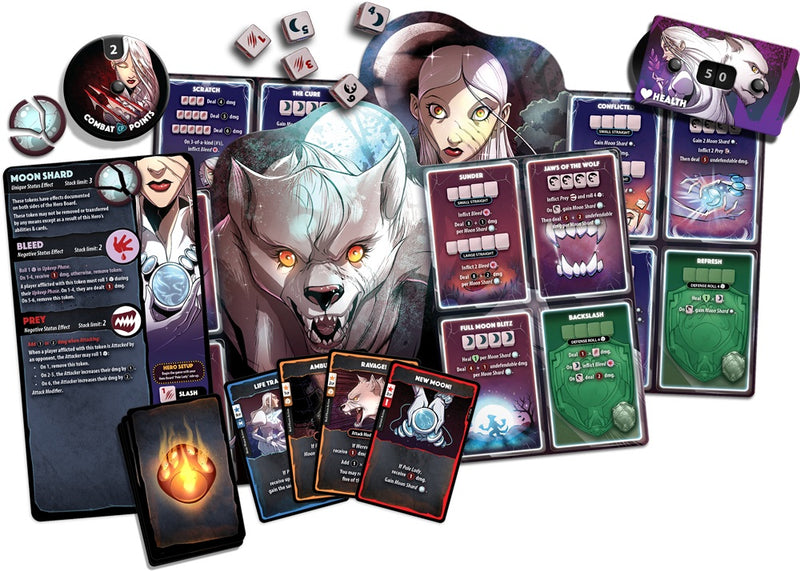 *Pre-Order* Dice Throne - Hero Pack - Pale Lady