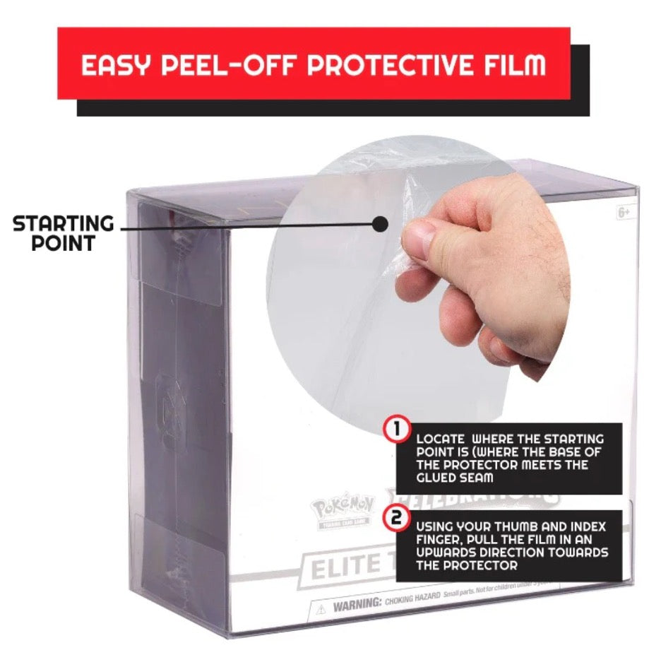 Evo Retro - Elite Trainer Box Soft Protector Case (5pk)
