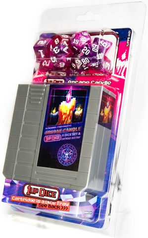 1UP Dice - Arcane Candle - Polyhedral Dice Set