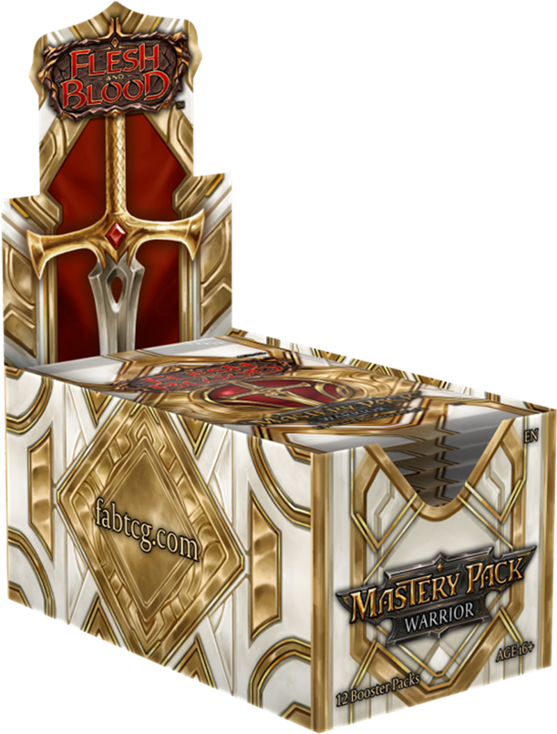 *Pre-Order* Flesh And Blood - Mastery Pack Warrior - Booster Box