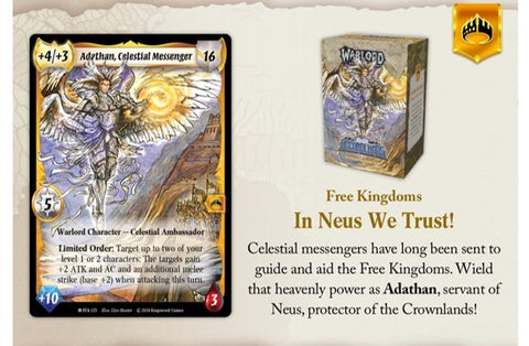 *Pre-Order* Warlords: Saga of the Storm - Into the Accordlands - Starter Deck (In Neus We Trust!)