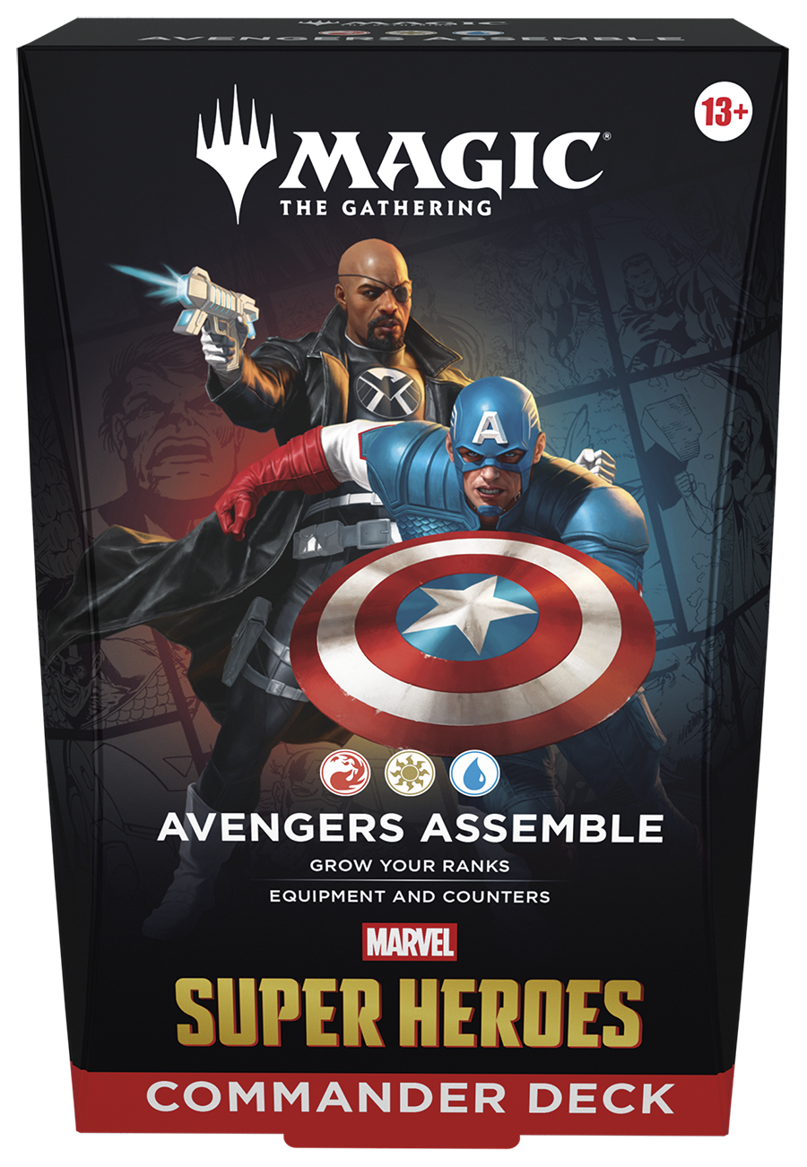 Magic The Gathering - Marvel Super Heroes Avengers Assemble - Commander Deck