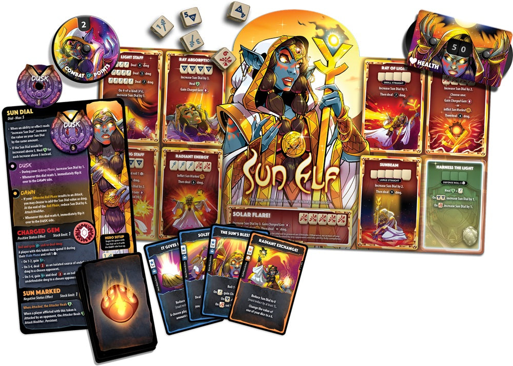 Dice Throne - Hero Pack - Sun Elf