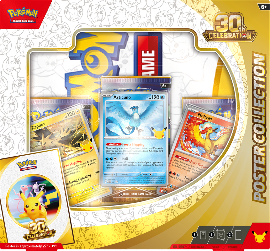 Pokémon - 30th Celebration - Poster Collection
