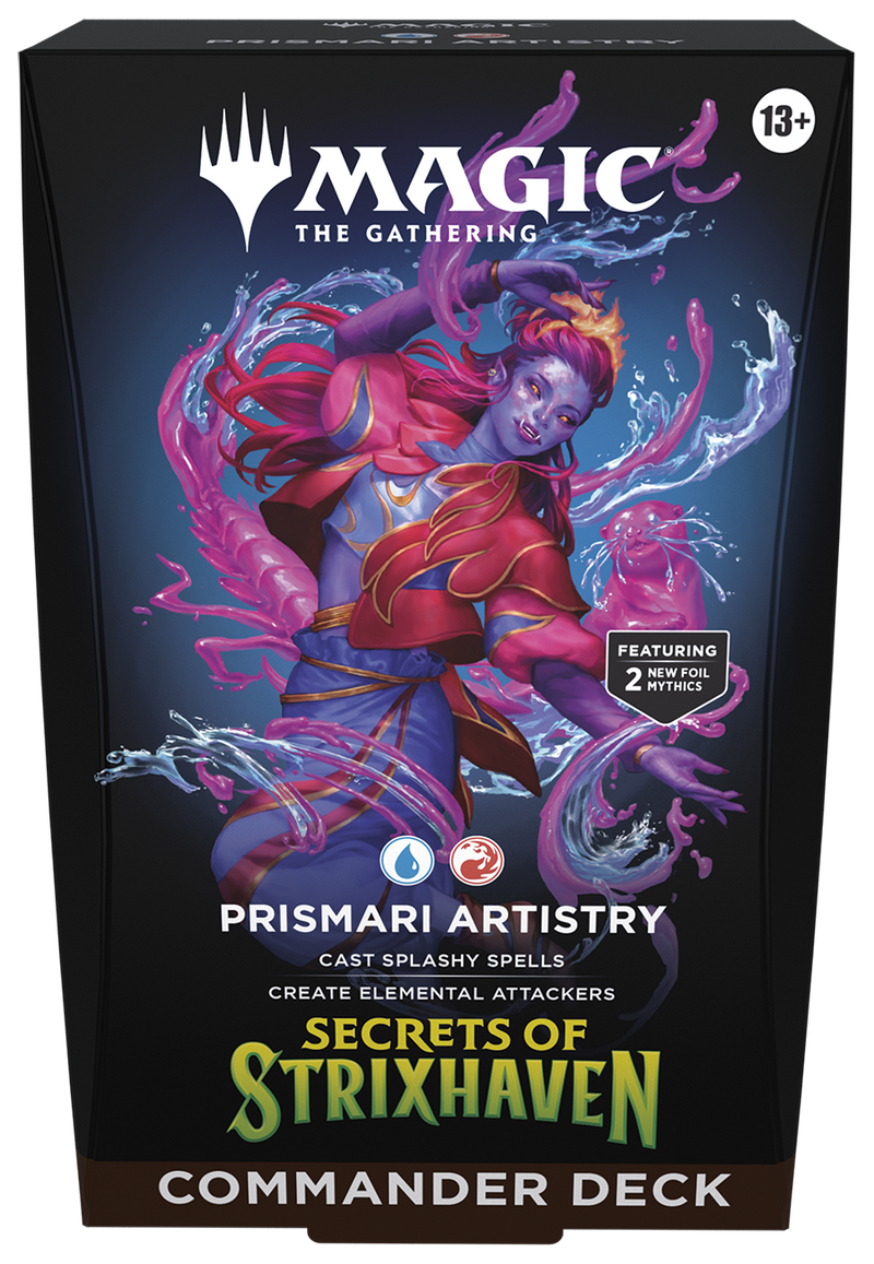 Magic The Gathering - Secrets of Strixhaven Prismari Artistry - Commander Deck