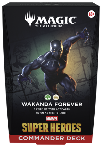 *Pre-Order* Magic The Gathering - Marvel Super Heroes Wakanda Forever - Commander Deck