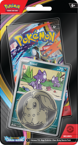 *Pre-Order* Pokémon - Mega Evolution: Chaos Rising - Checklane Blister