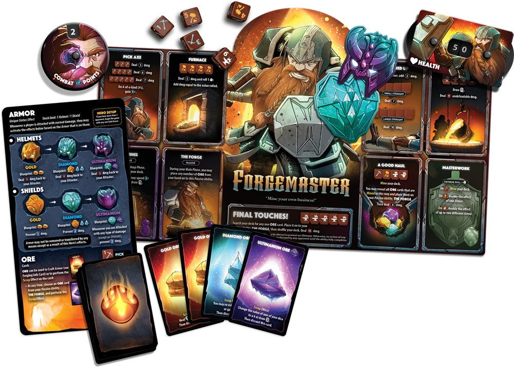 Dice Throne - Hero Pack - Forgemaster