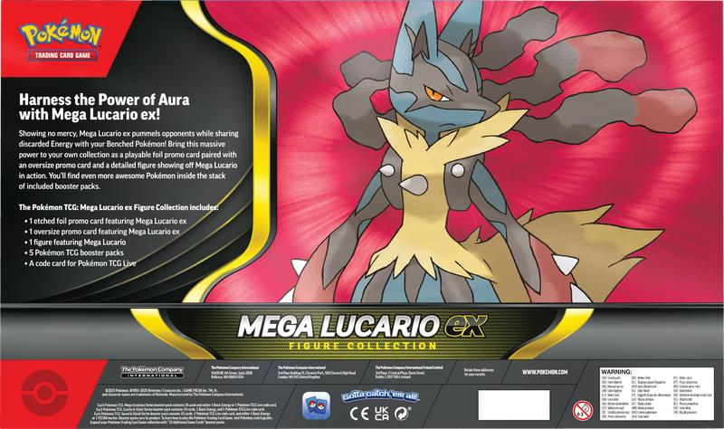 Pokémon - Mega Lucario ex - Figure Collection Box