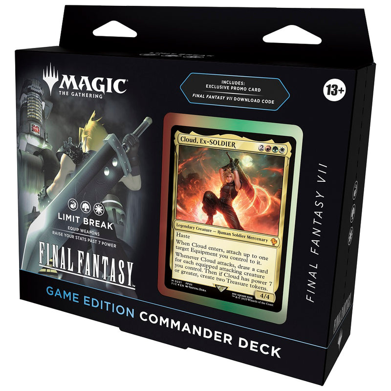 Magic The Gathering - Limit Break FINAL FANTASY VII - Game Edition Commander Deck