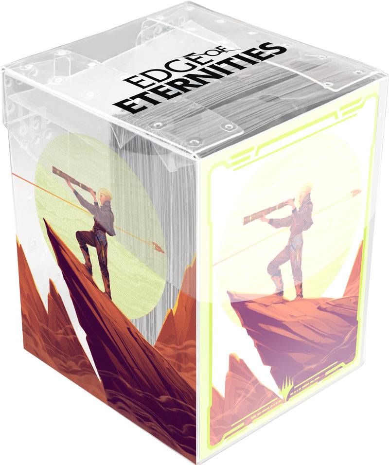 Ultra Pro - Magic The Gathering Edge of Eternities - Clear Box 100+ (Choose Your Design)
