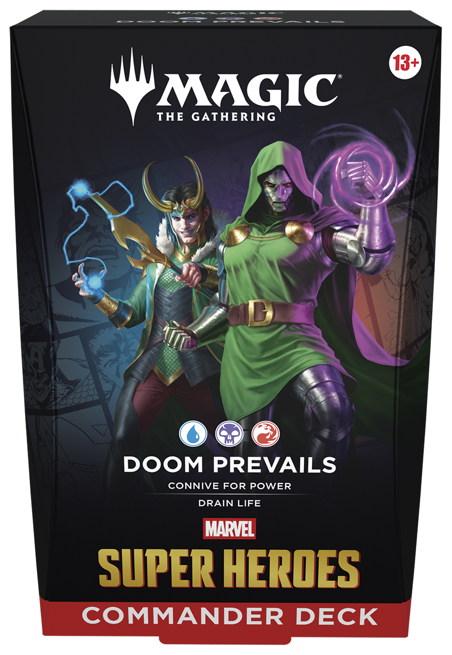Magic The Gathering - Marvel Super Heroes Doom Prevails - Commander Deck