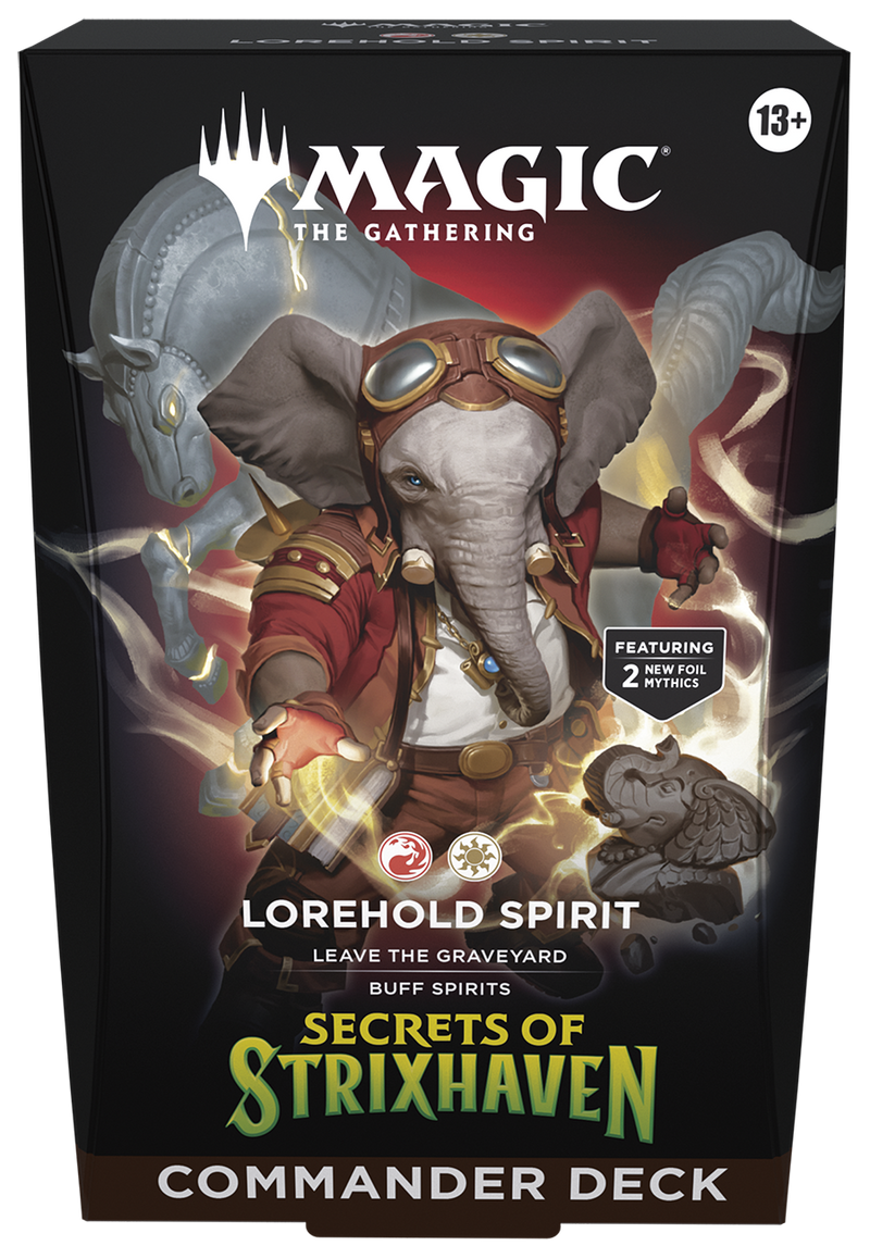 Magic The Gathering - Secrets of Strixhaven Lorehold Spirit - Commander Deck