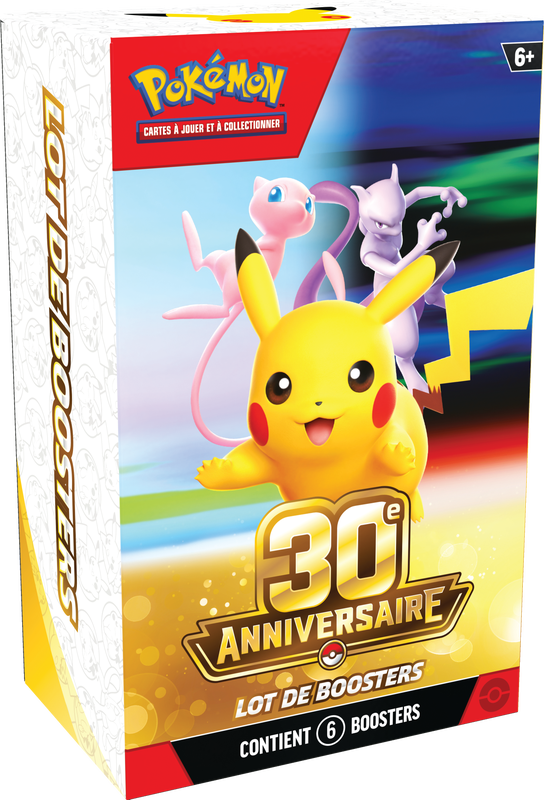 Pokémon - 30e Anniversaire - Lot de Boosters (Français)