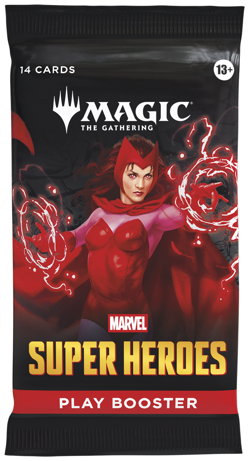 *Pre-Order* Magic The Gathering - Marvel Super Heroes - Sleeved Play Booster Pack