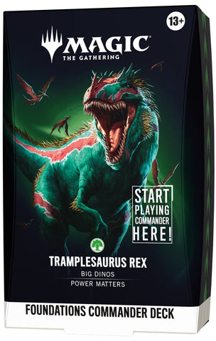 *Pre-Order* Magic The Gathering - Foundations - Commander Deck (Tramplesaurus Rex)