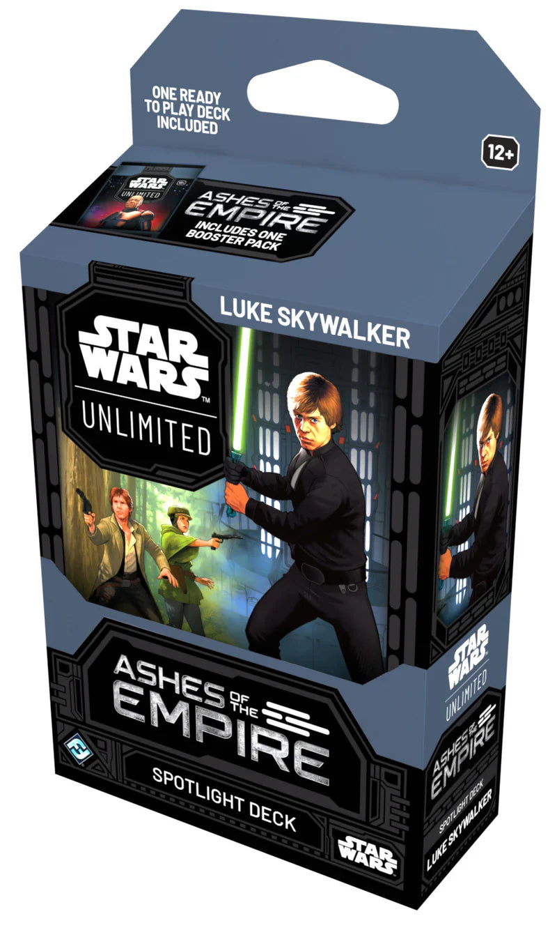 Star Wars Unlimited - Ashes of the Empire - Luke Skywalker - Starter Deck
