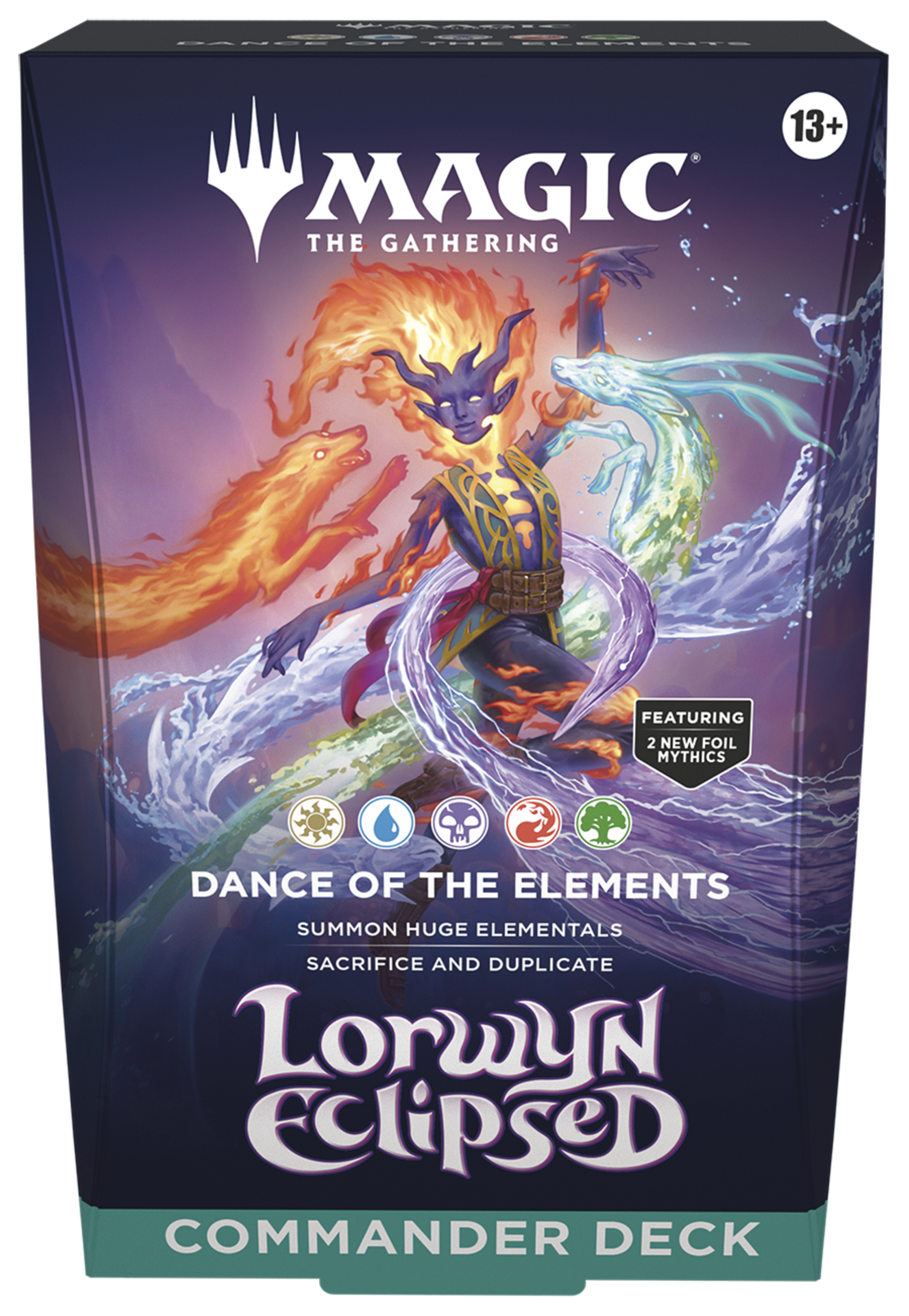 Magic The Gathering - Lorwyn Eclipsed - Dance of the Elements - Commander Deck