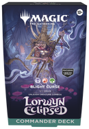 Magic The Gathering - Lorwyn Eclipsed - Blight Curse - Commander Deck