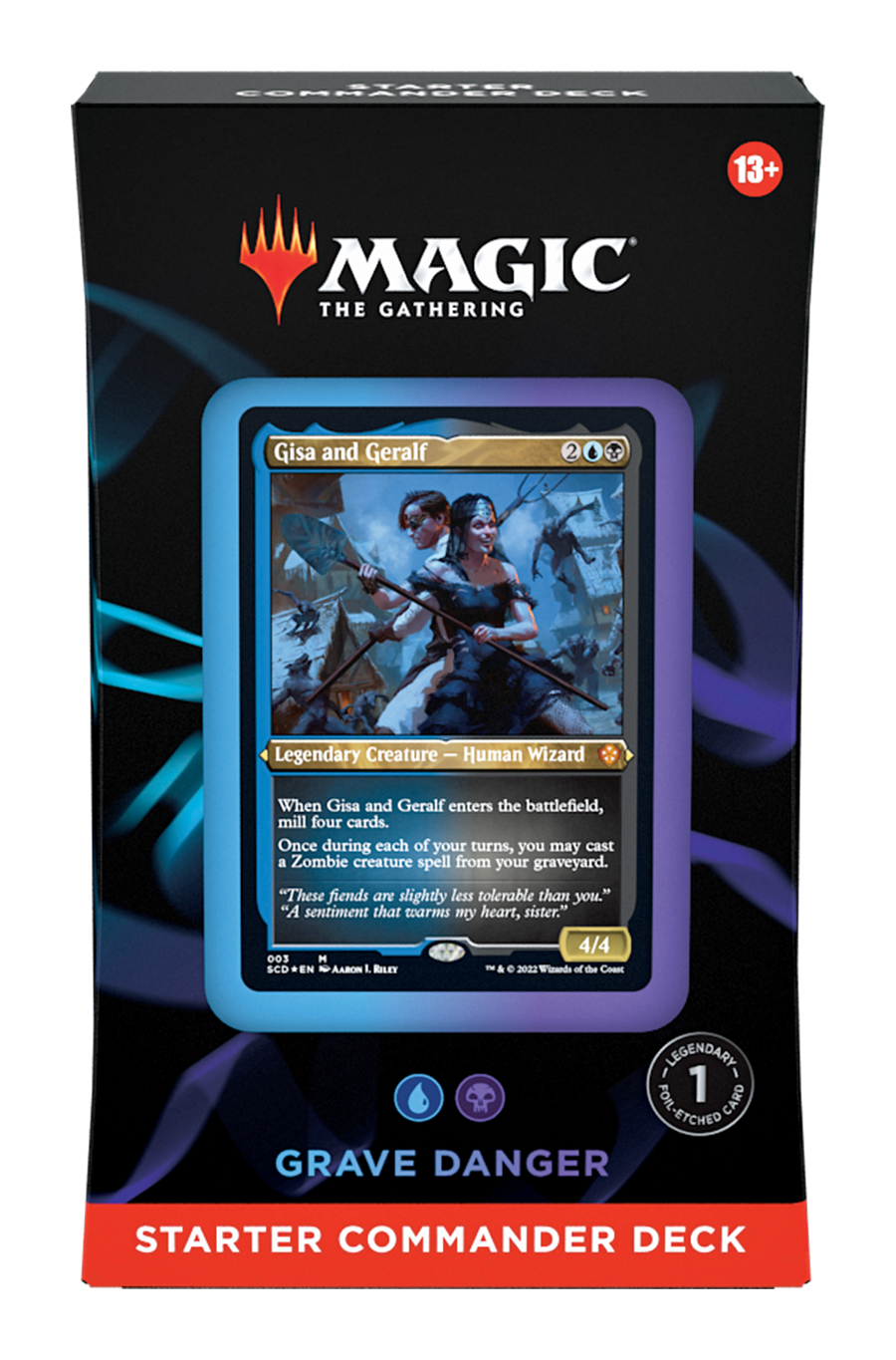 Magic The Gathering - Grave Danger - Starter Commander Deck
